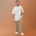 GOLF ADDICTION Oversized Tee - Bone
