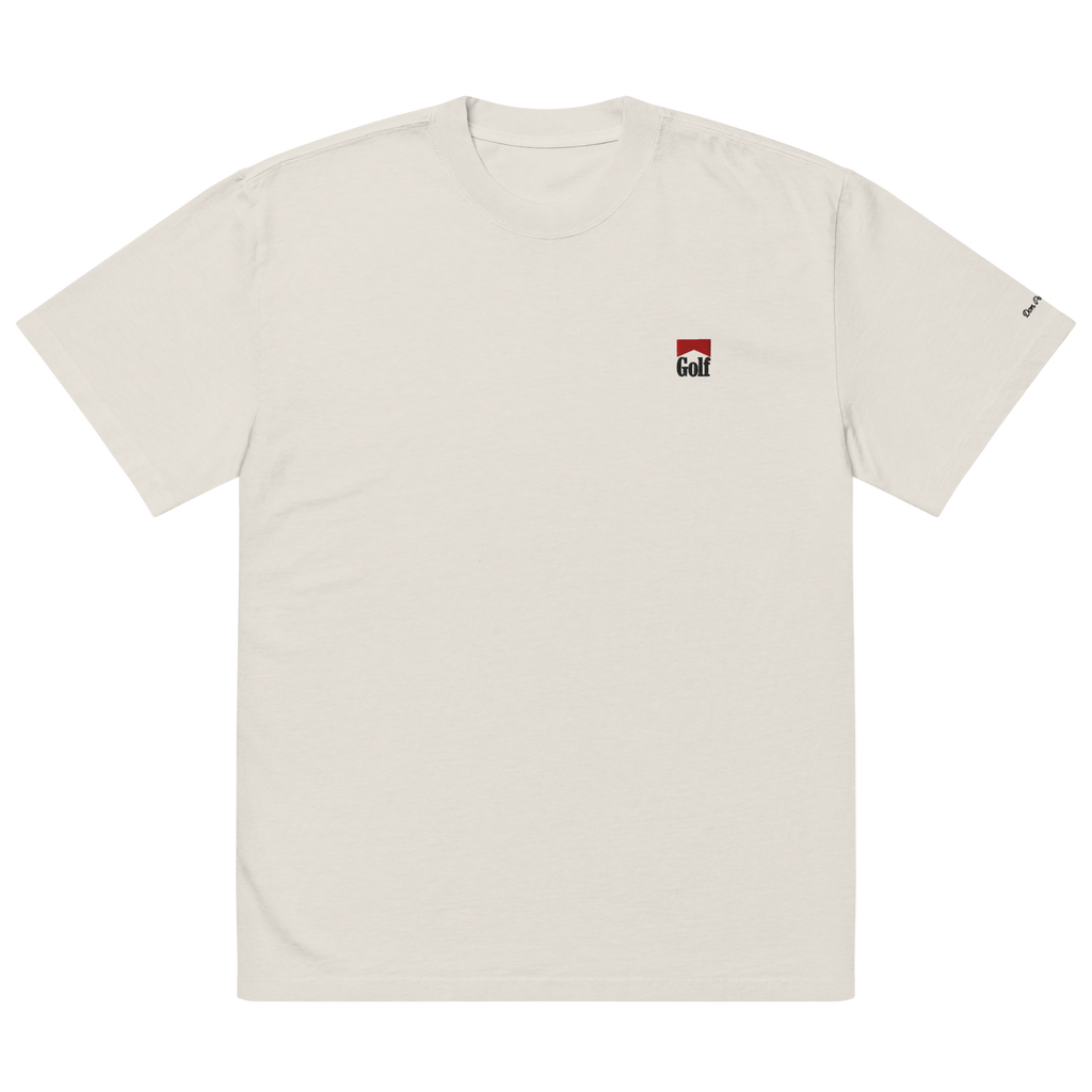 GOLF ADDICTION Oversized Tee - Grey