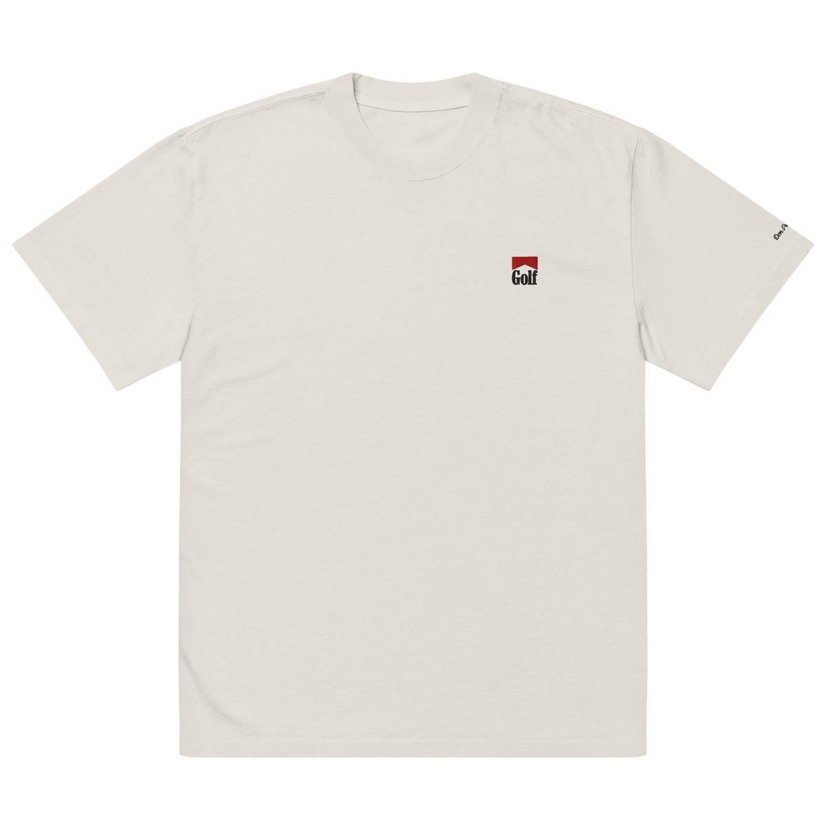 GOLF ADDICTION Oversized Tee - Grey