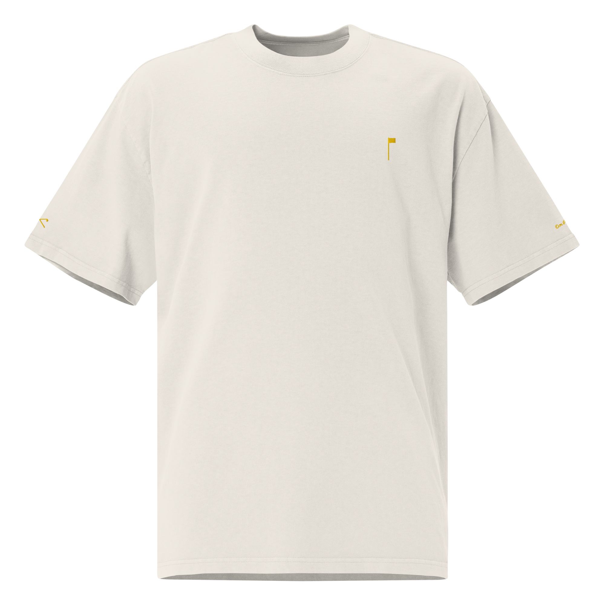 YELLOW FLAG Oversized Tee - Eucalyptus