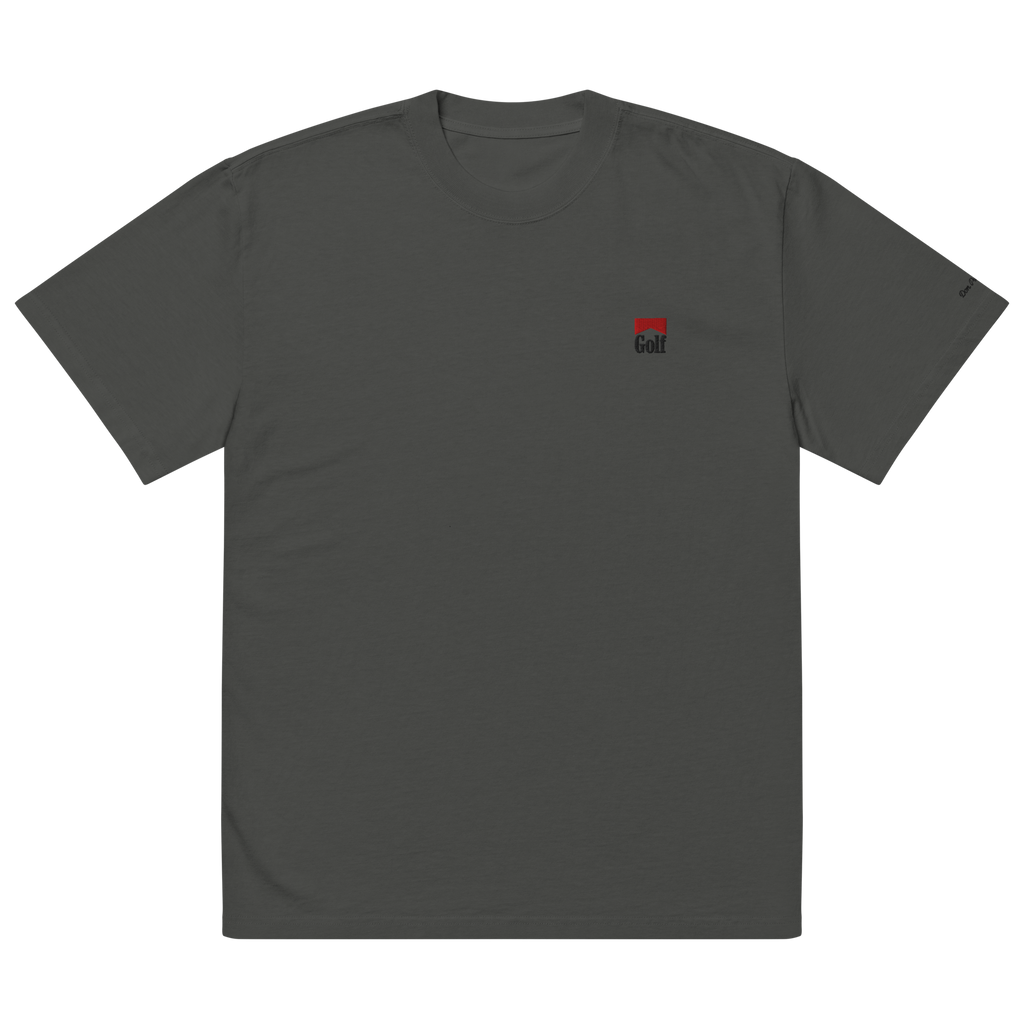 GOLF ADDICTION Oversized Tee - Black