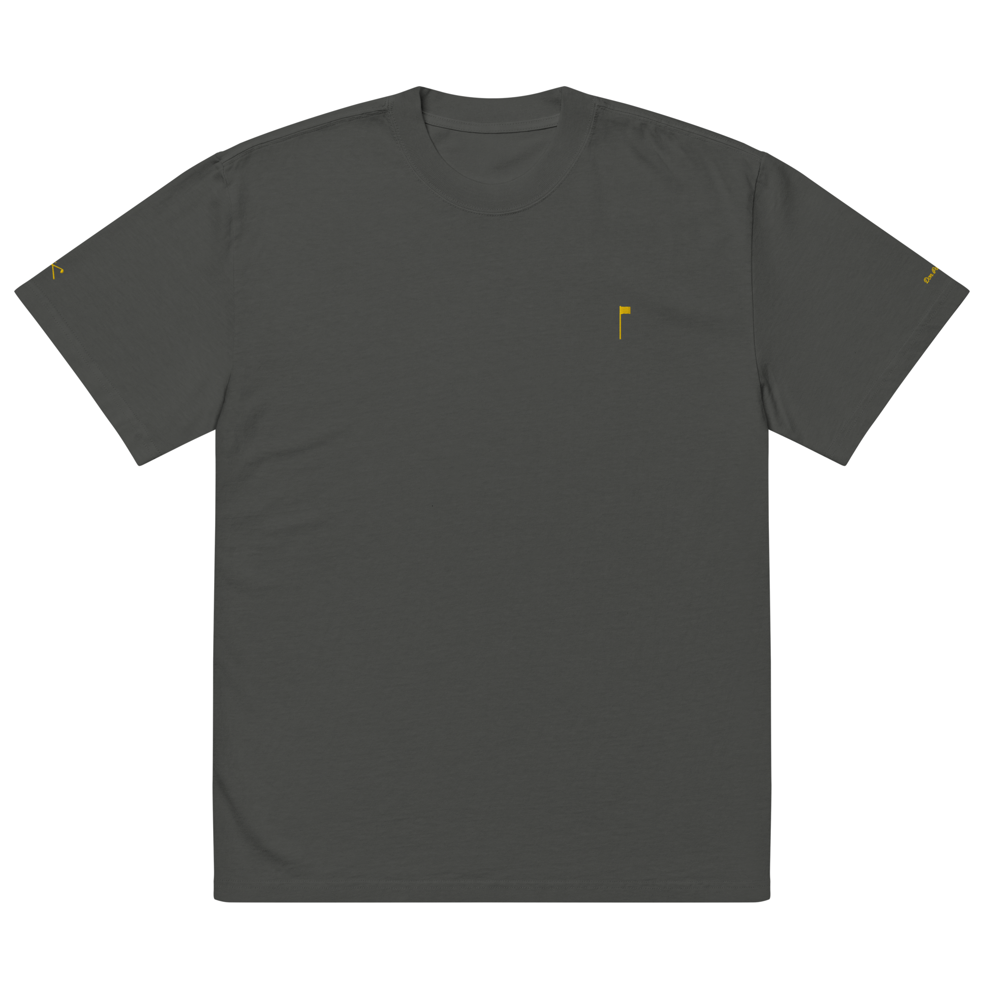 YELLOW FLAG Oversized Tee - Indigo