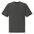 YELLOW FLAG Oversized Tee - Coal