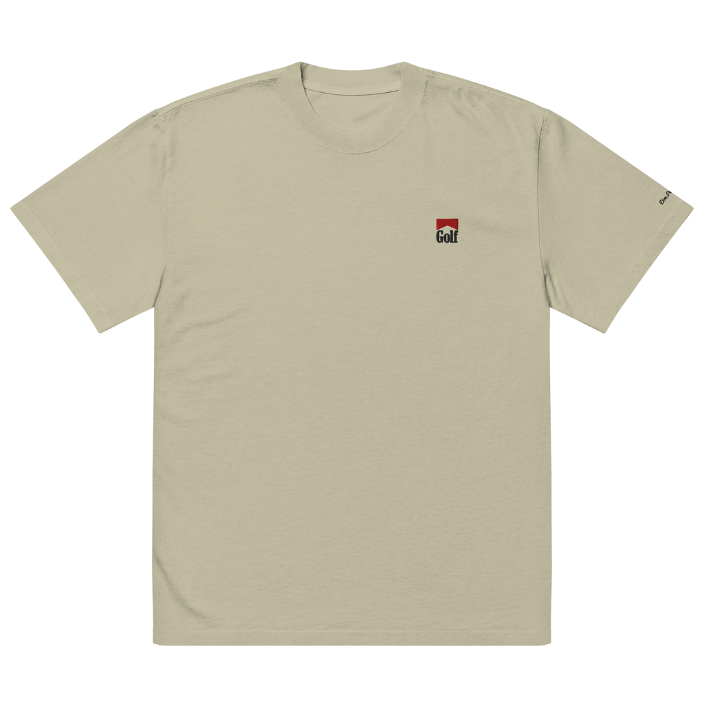GOLF ADDICTION Oversized Tee - Black