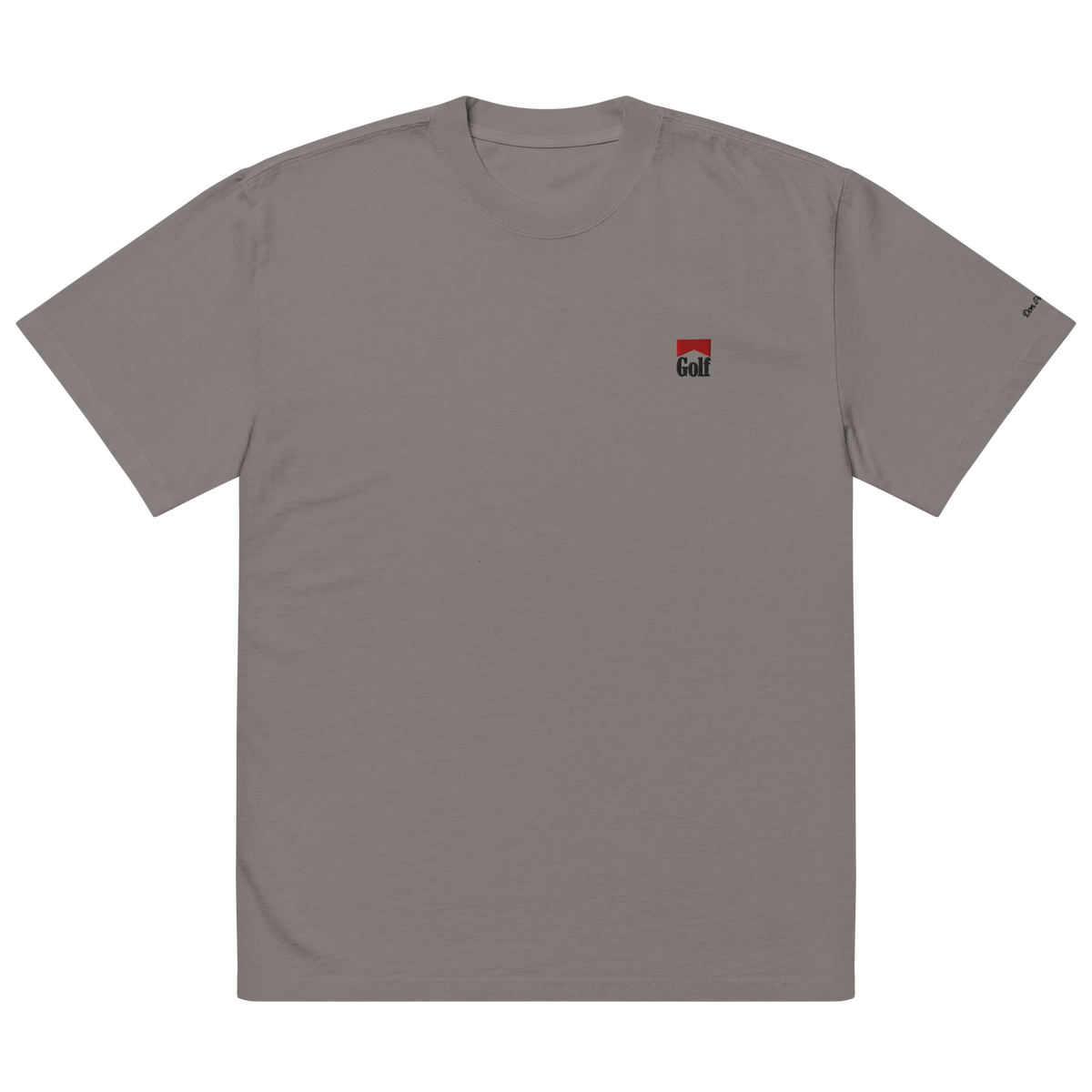 GOLF ADDICTION Oversized Tee - Grey