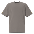 YELLOW FLAG Oversized Tee - Grey