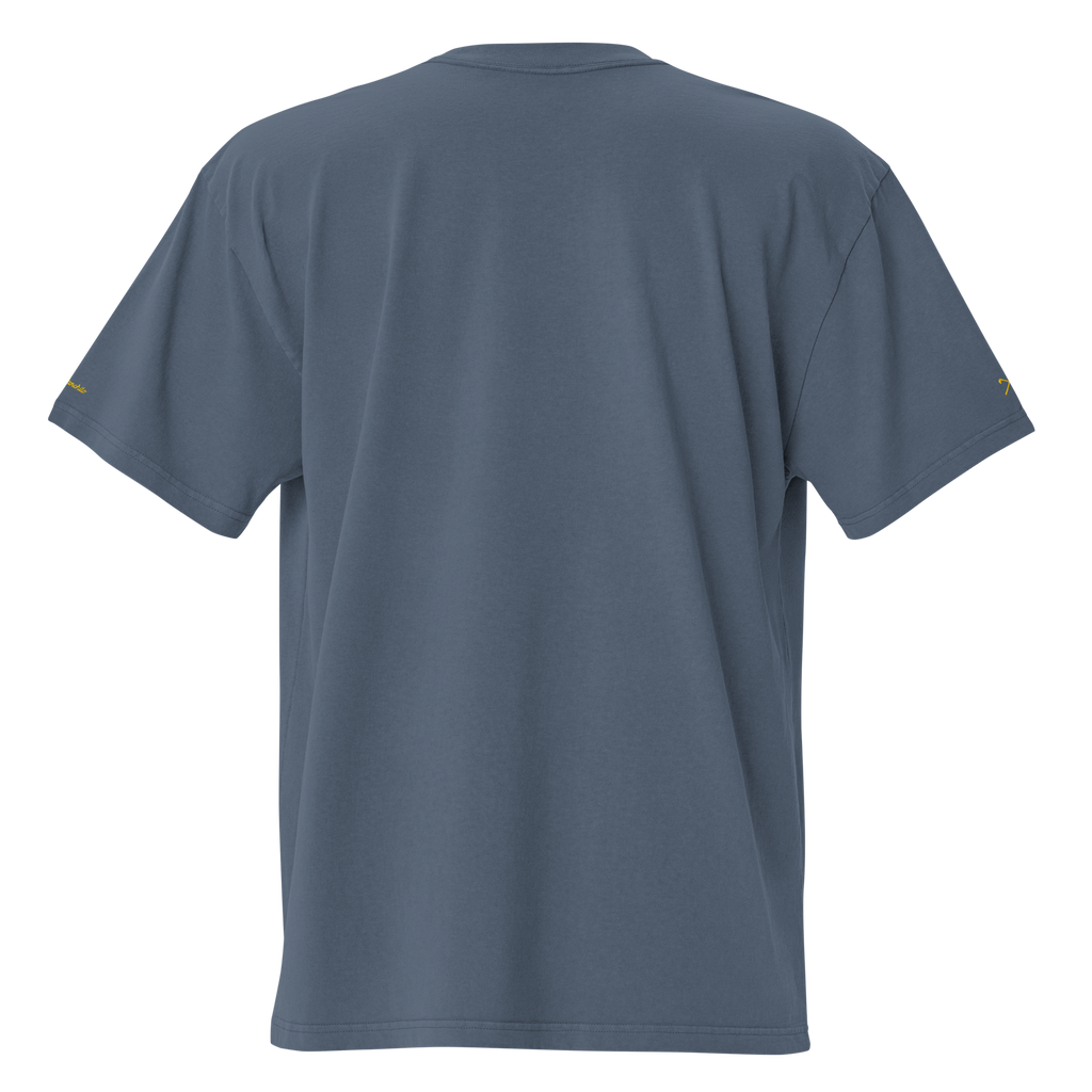YELLOW FLAG Oversized Tee - Khaki