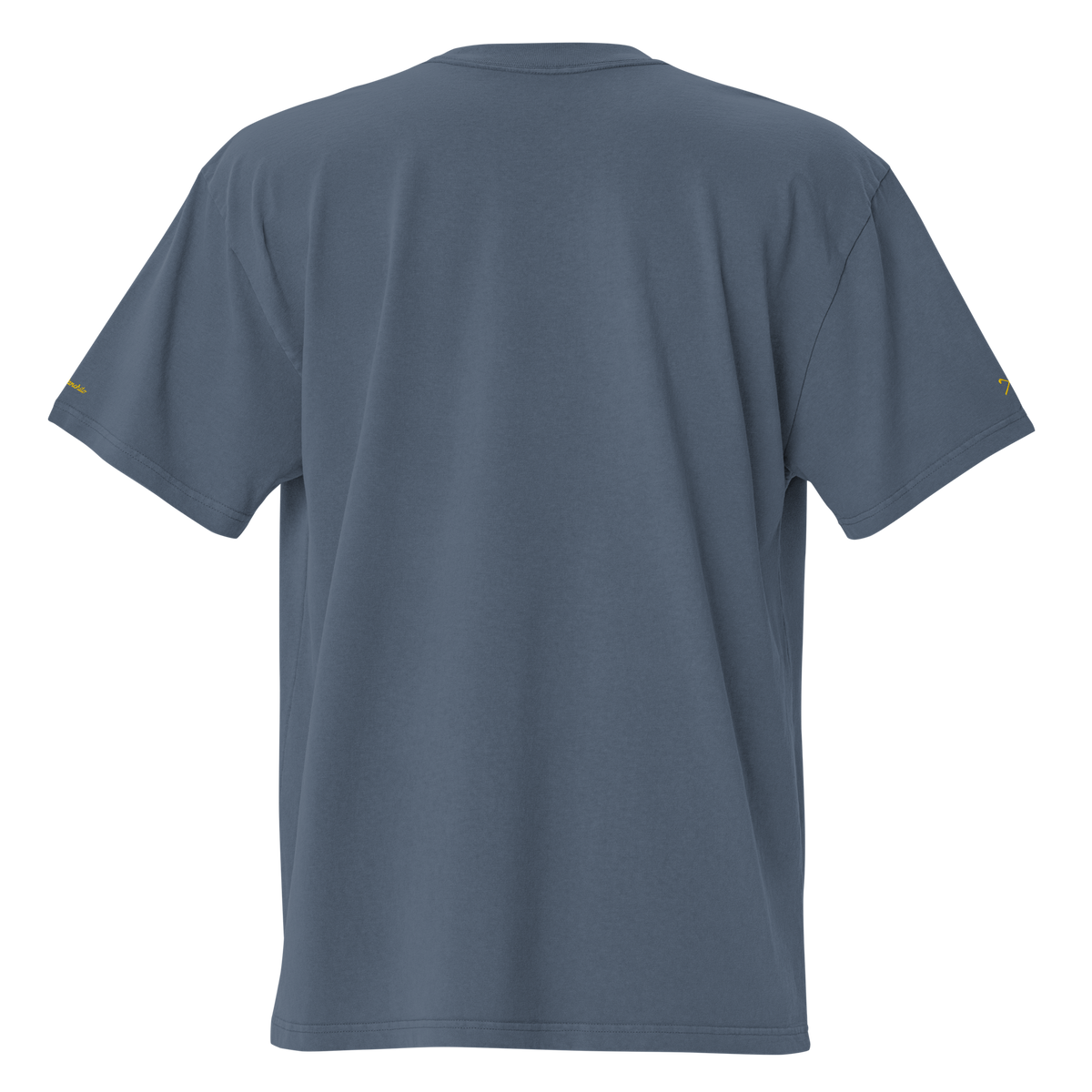 YELLOW FLAG Oversized Tee - Grey