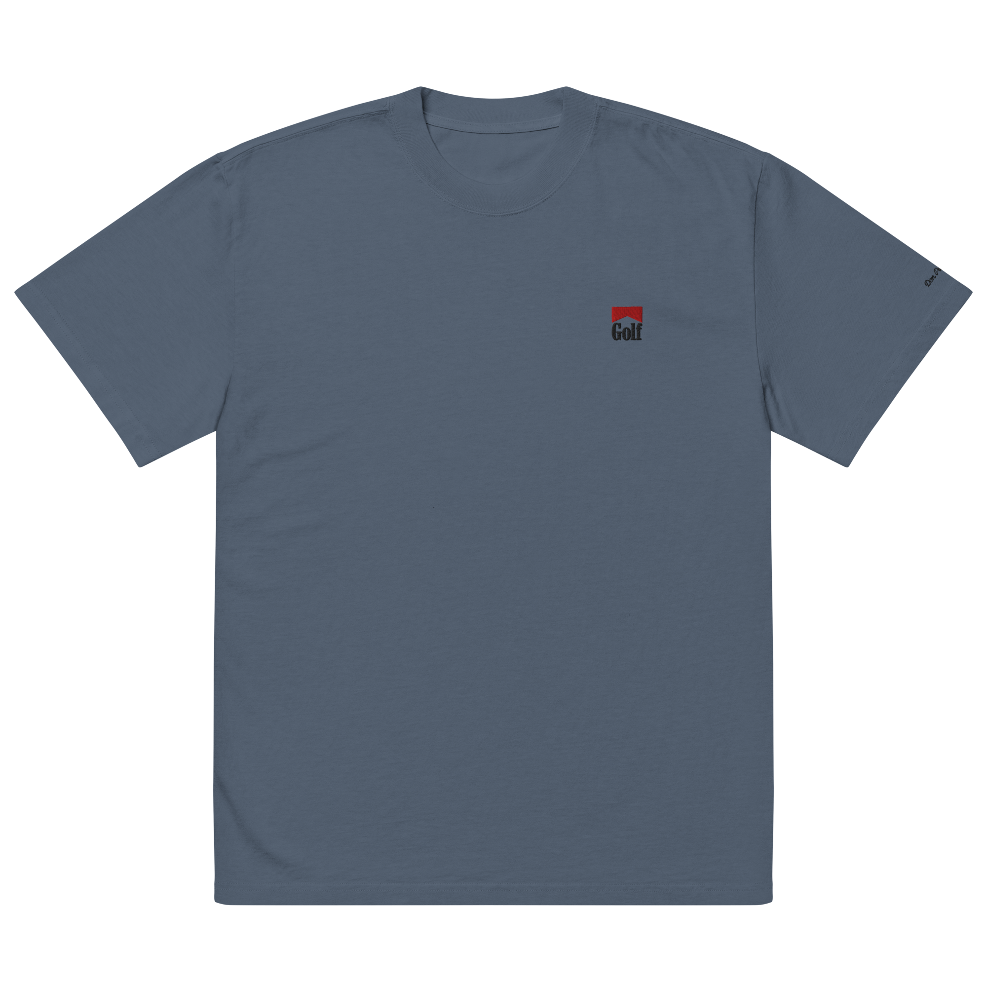 GOLF ADDICTION Oversized Tee - Grey