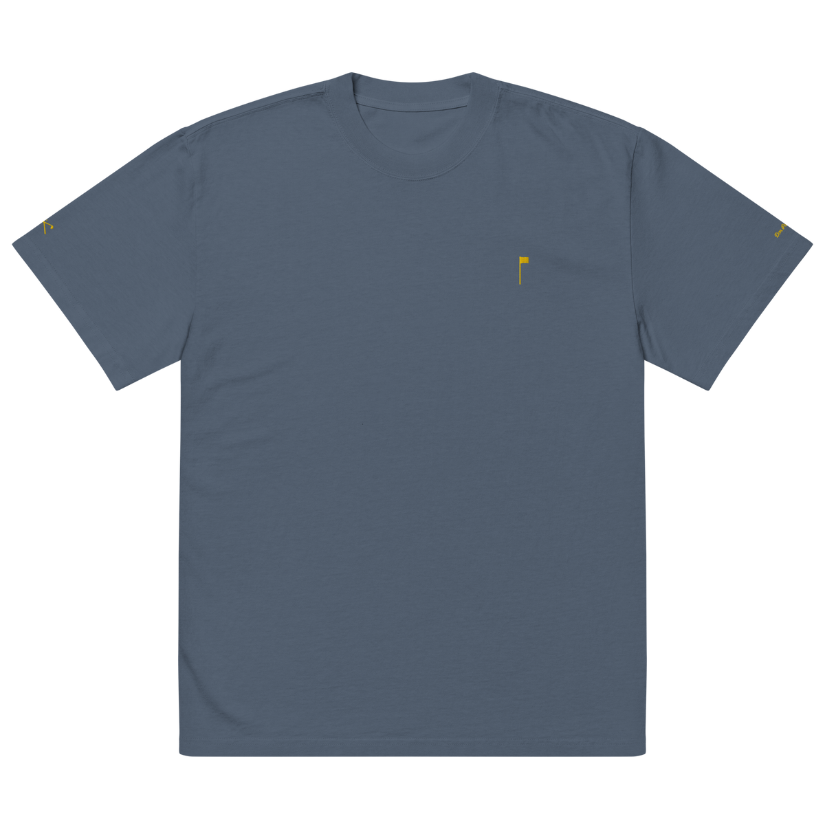 YELLOW FLAG Oversized Tee - Khaki