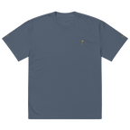 YELLOW FLAG Oversized Tee - Indigo