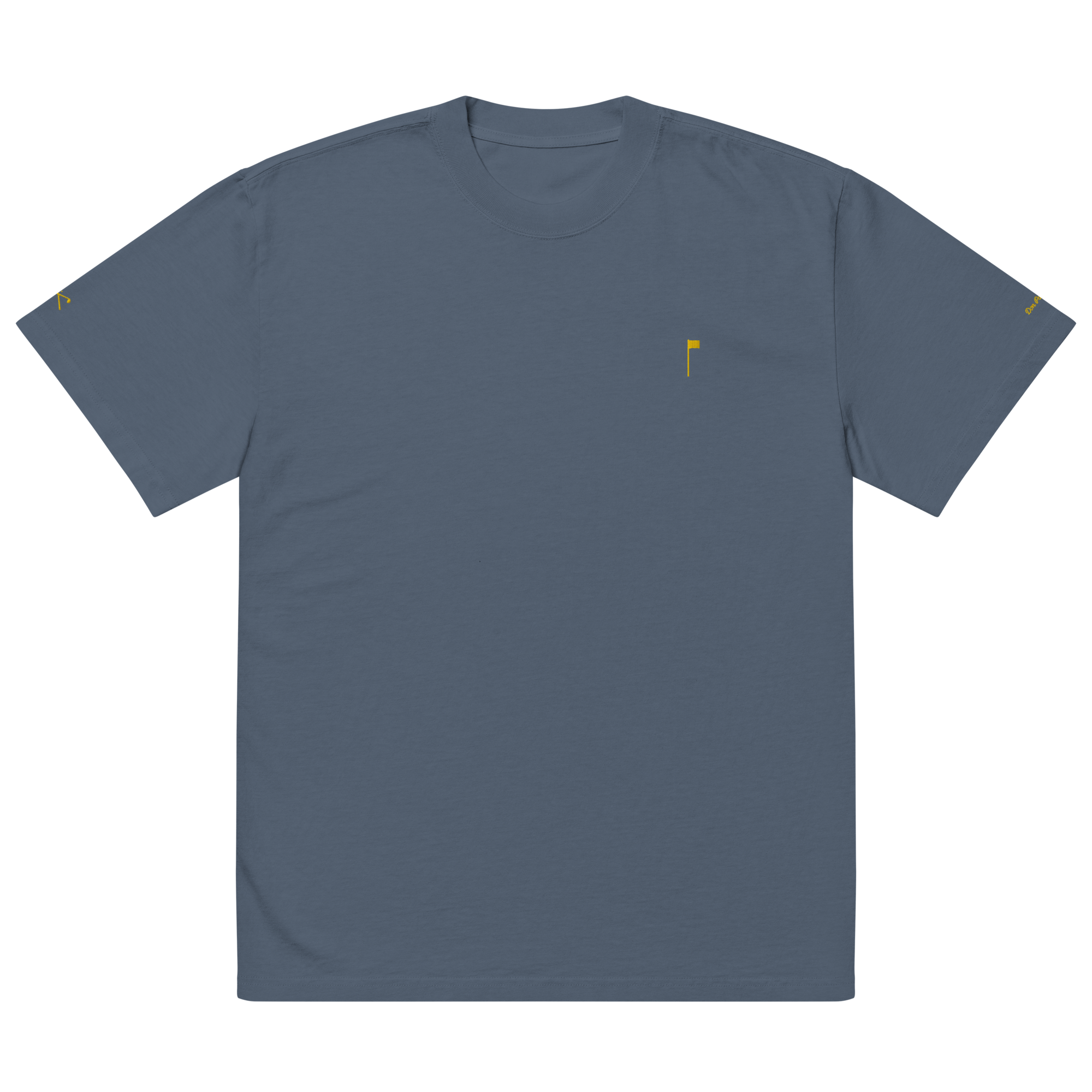 YELLOW FLAG Oversized Tee - White