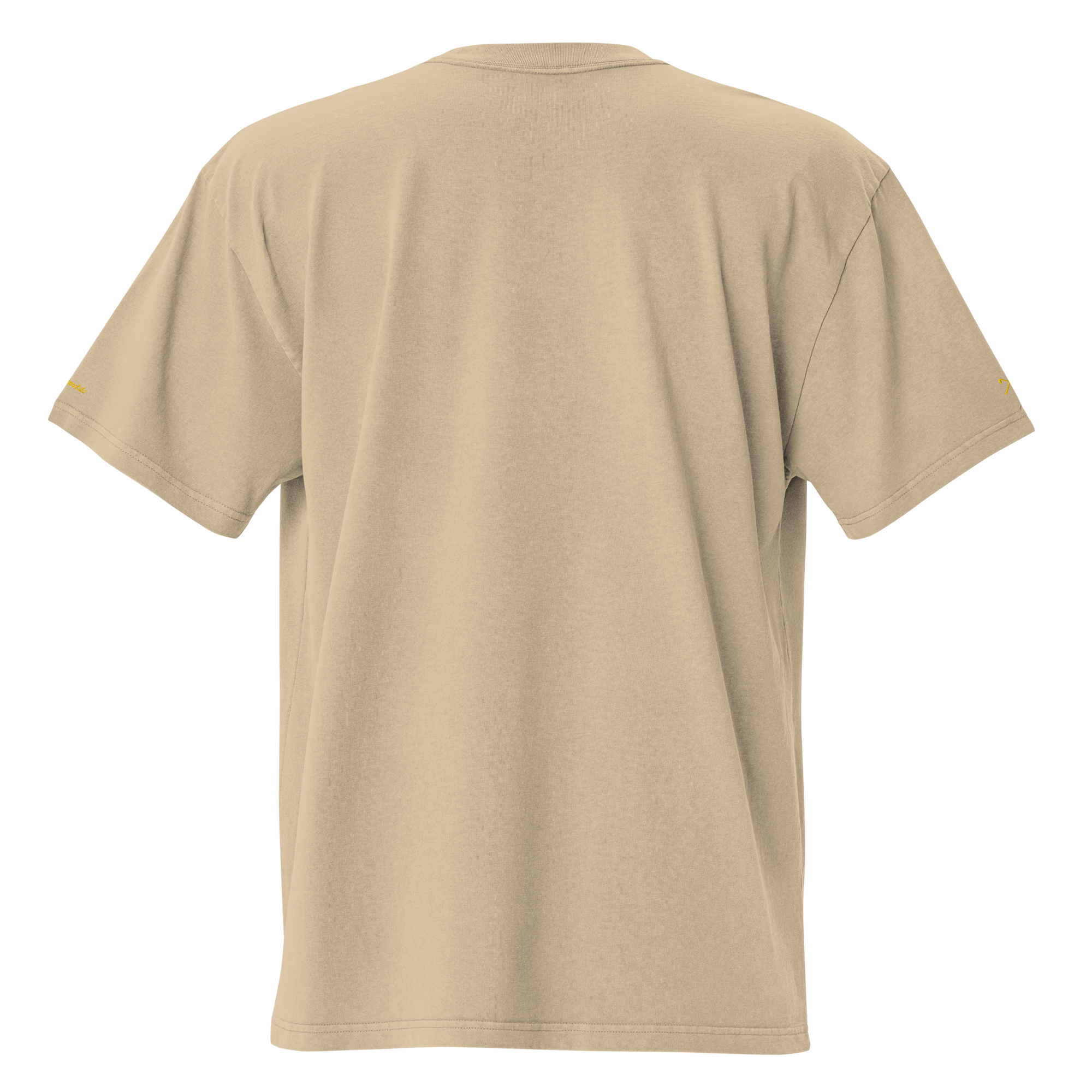 YELLOW FLAG Oversized Tee - Black