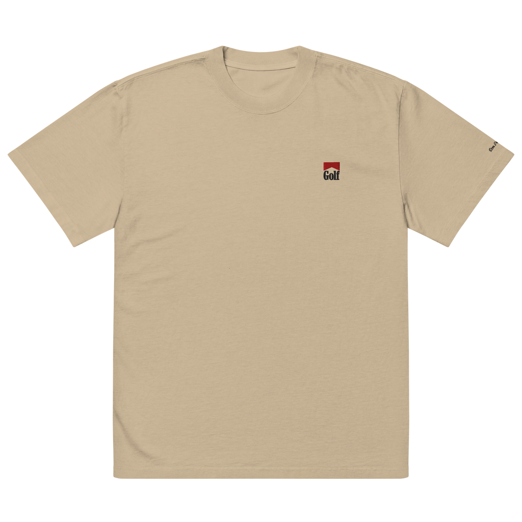 GOLF ADDICTION Oversized Tee - Black