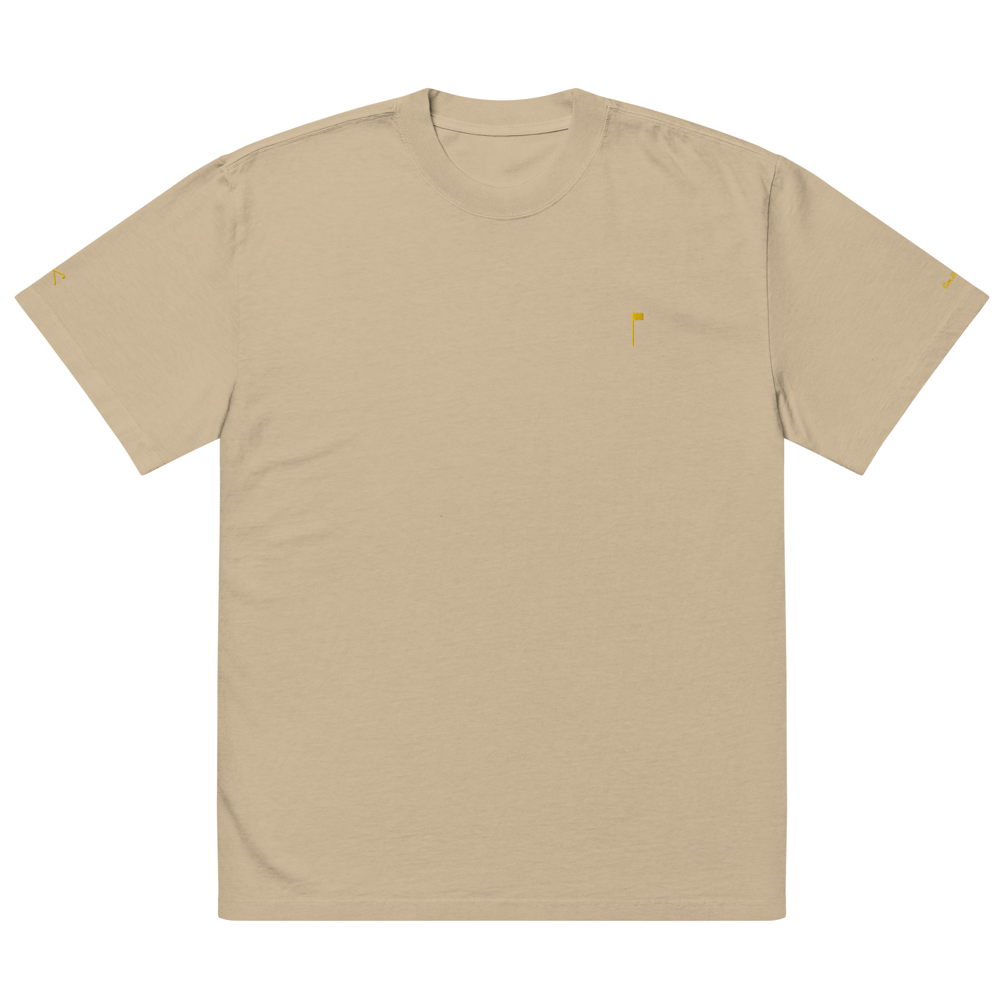 YELLOW FLAG Oversized Tee - Eucalyptus