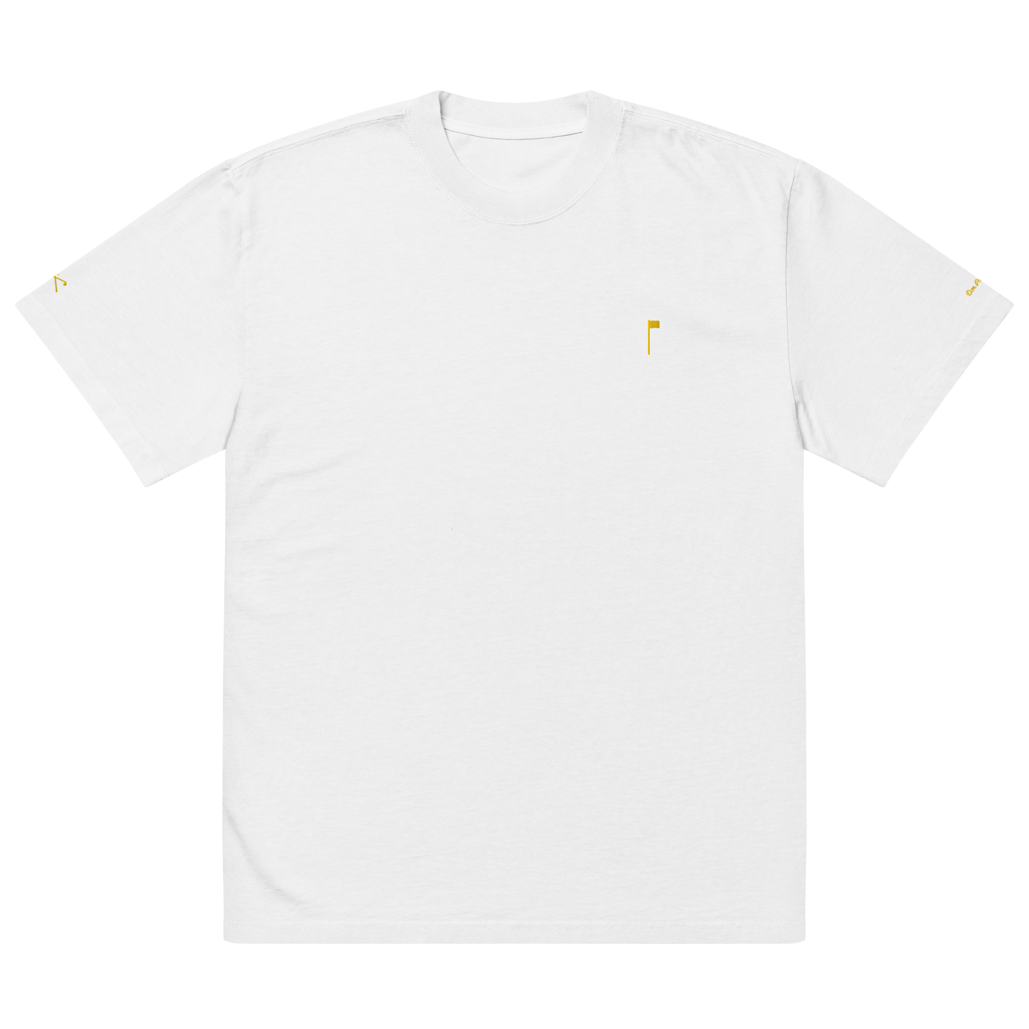 YELLOW FLAG Oversized Tee - Eucalyptus