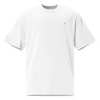 YELLOW FLAG Oversized Tee - White