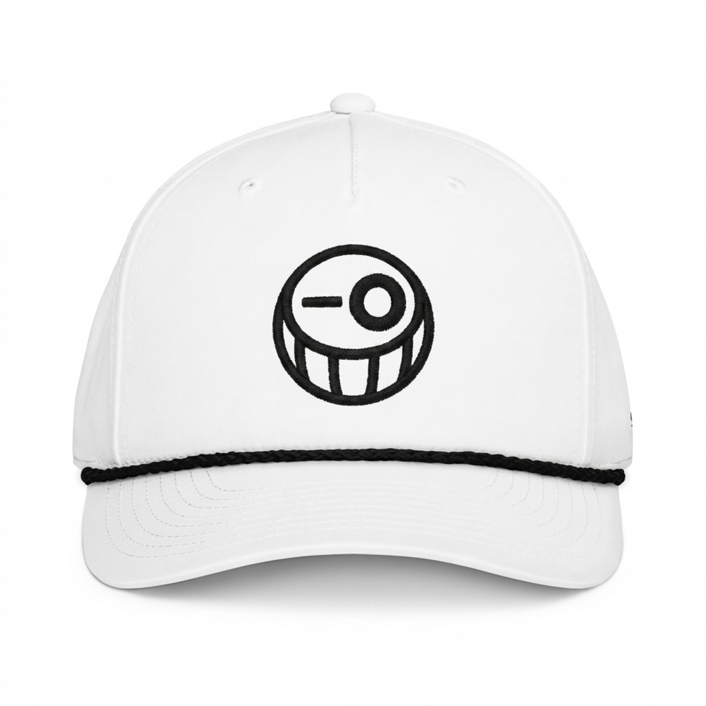 PARS & BIRDIES SMILEY classic rope hat