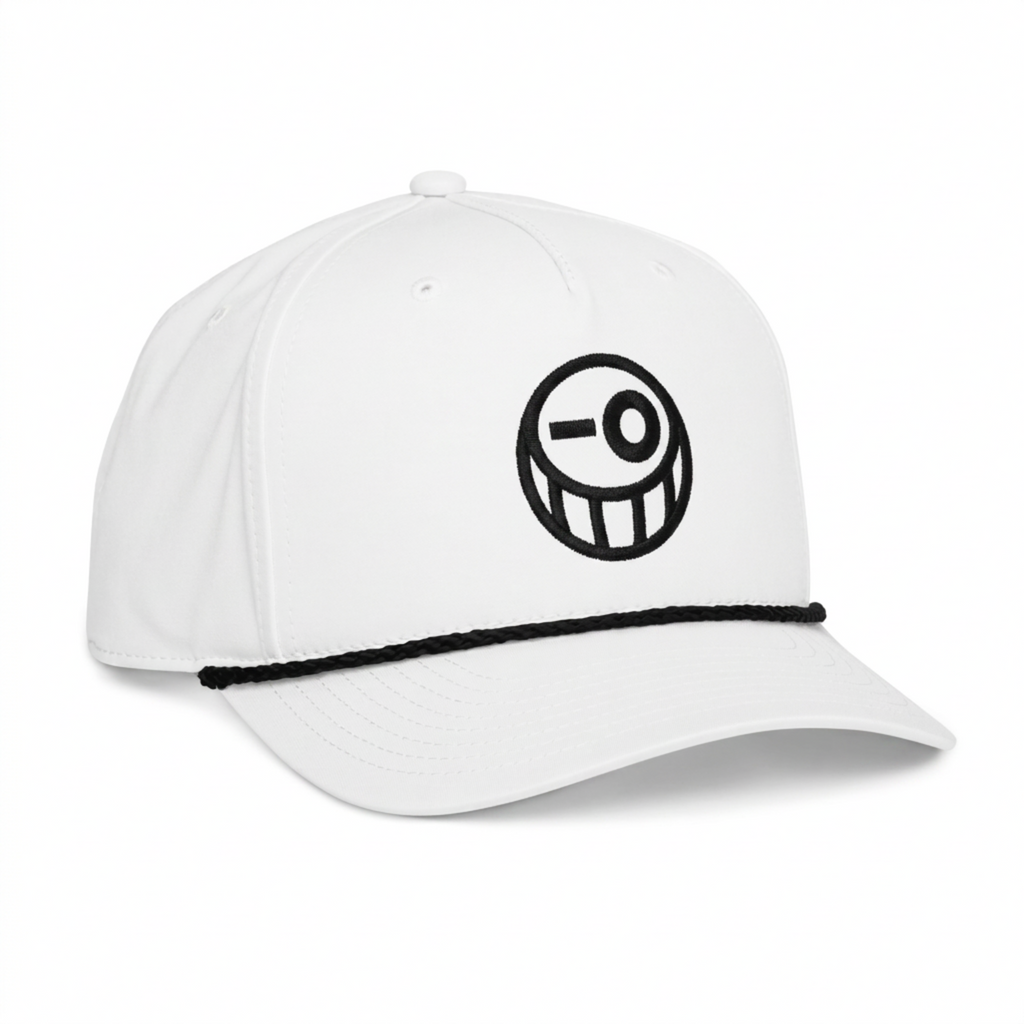 PARS & BIRDIES SMILEY classic rope hat