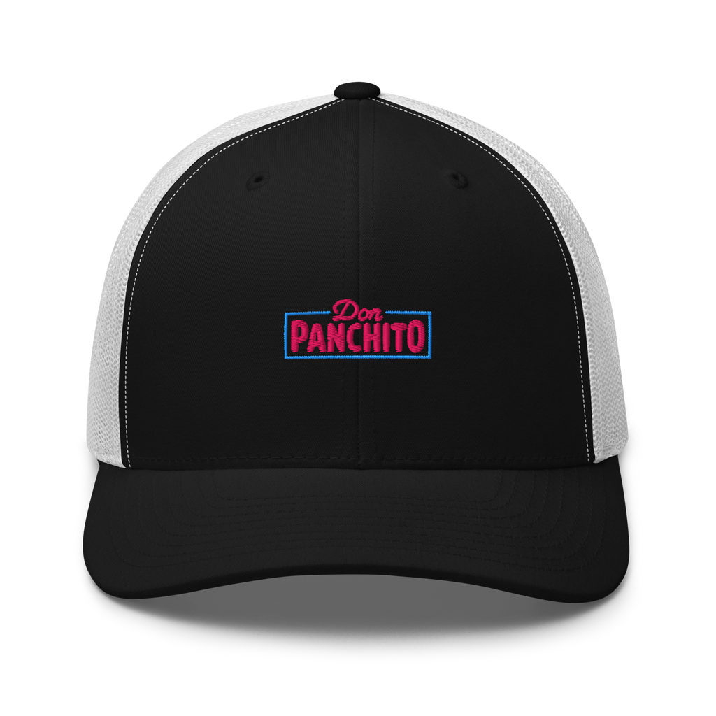CLASSIC NEON RECTANGLE on trucker hat - Caramel