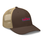 CLASSIC NEON RECTANGLE on trucker hat - Black