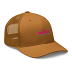 CLASSIC NEON RECTANGLE on trucker hat - White