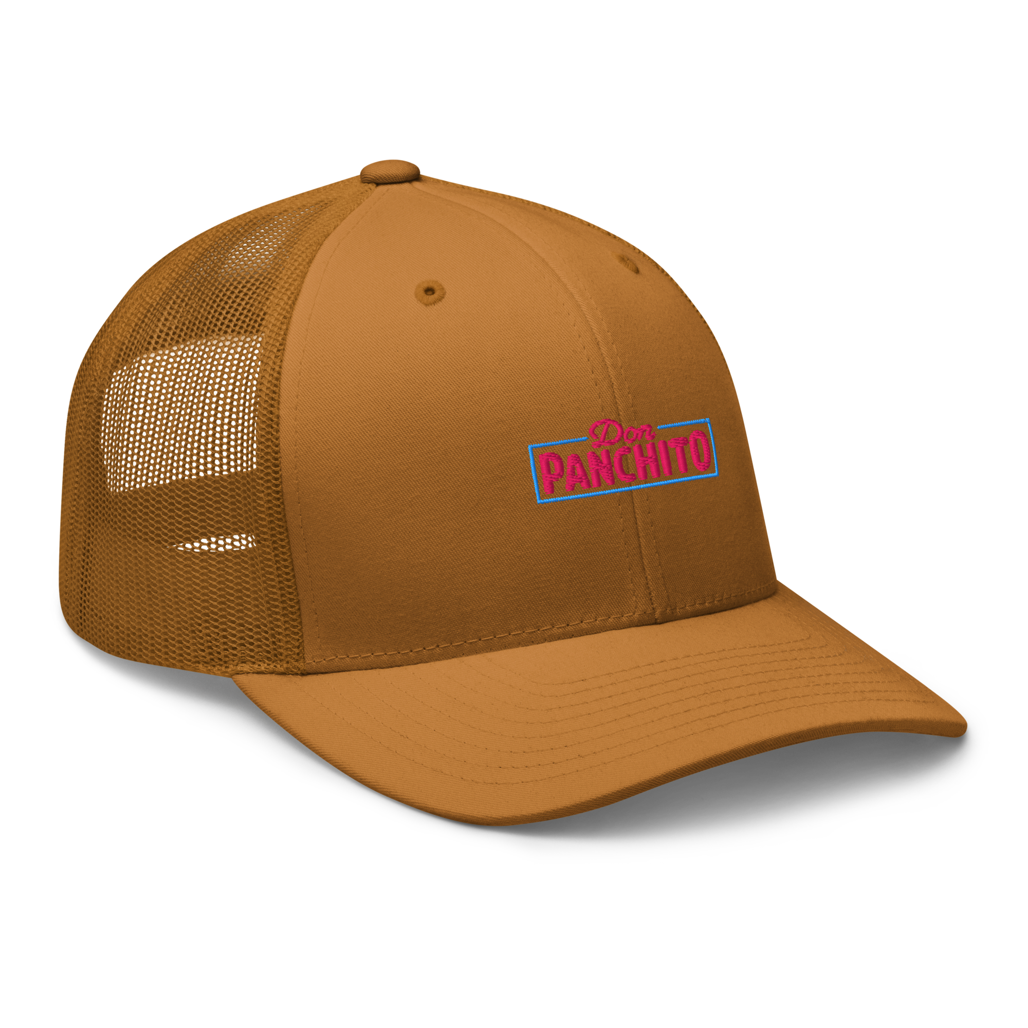 CLASSIC NEON RECTANGLE on trucker hat - White