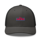CLASSIC NEON RECTANGLE on trucker hat - Black