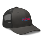 CLASSIC NEON RECTANGLE on trucker hat - Black