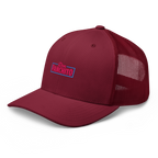 CLASSIC NEON RECTANGLE on trucker hat - Khaki