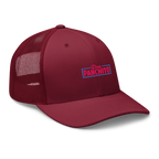 CLASSIC NEON RECTANGLE on trucker hat - Caramel