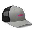 CLASSIC NEON RECTANGLE on trucker hat - Caramel