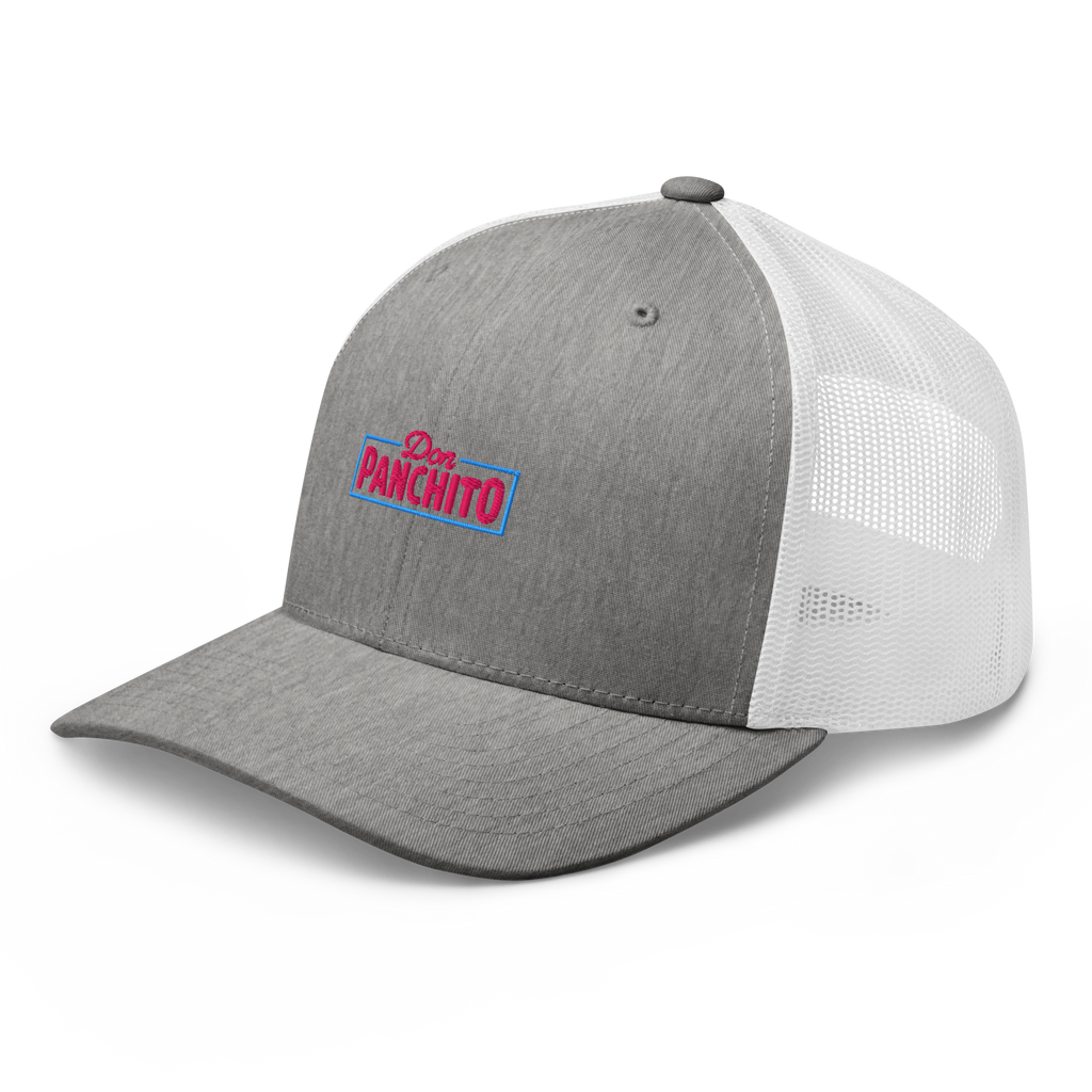 CLASSIC NEON RECTANGLE on trucker hat - Black