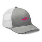 CLASSIC NEON RECTANGLE on trucker hat - Caramel