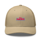 CLASSIC NEON RECTANGLE on trucker hat - Black/White