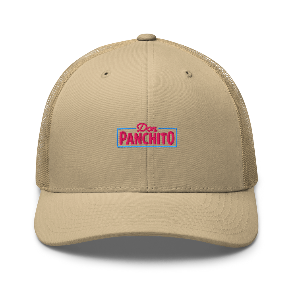 CLASSIC NEON RECTANGLE on trucker hat - Charcoal