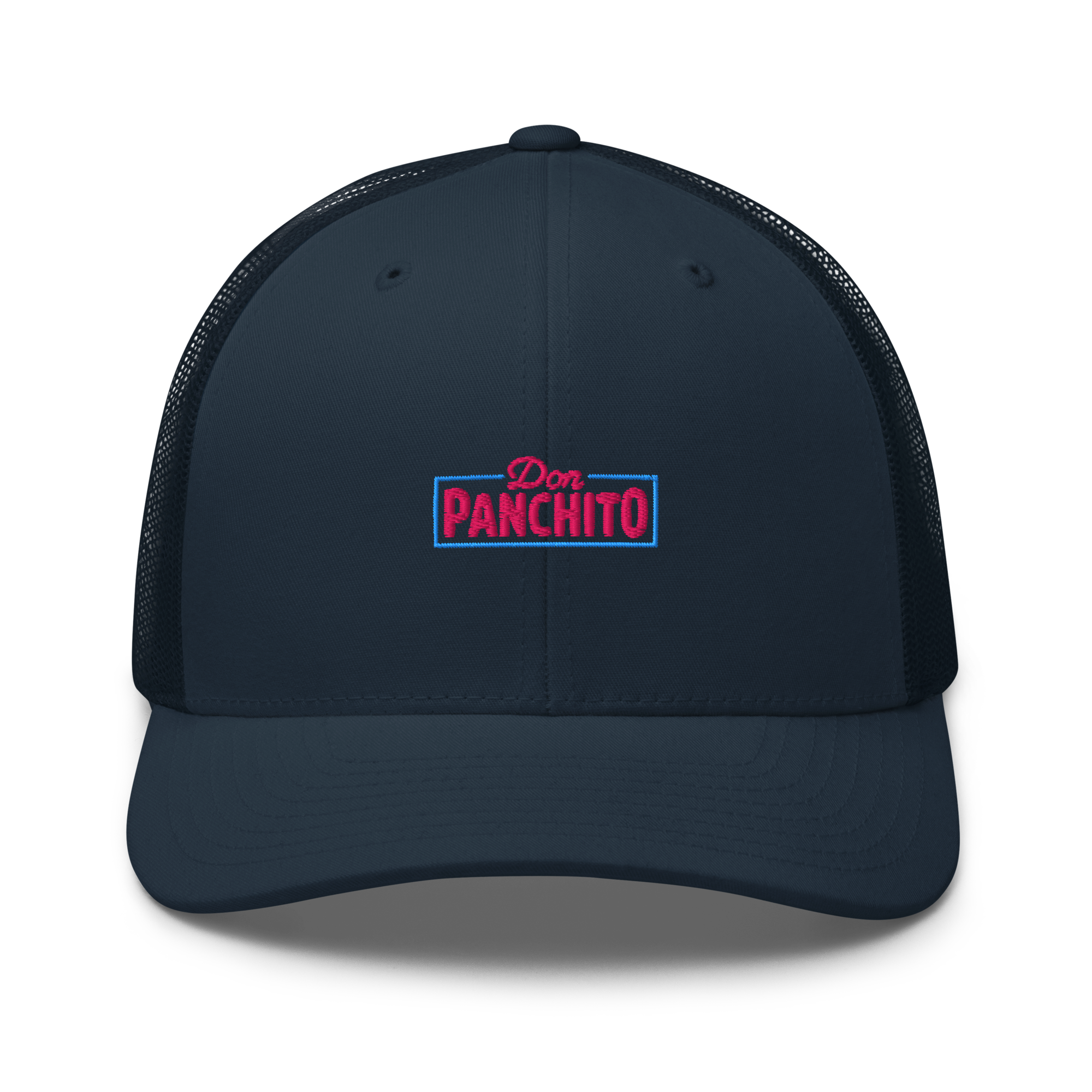 CLASSIC NEON RECTANGLE on trucker hat - Evergreen