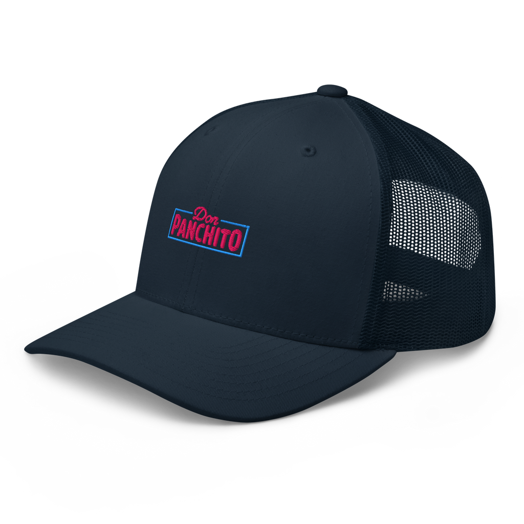CLASSIC NEON RECTANGLE on trucker hat - Caramel