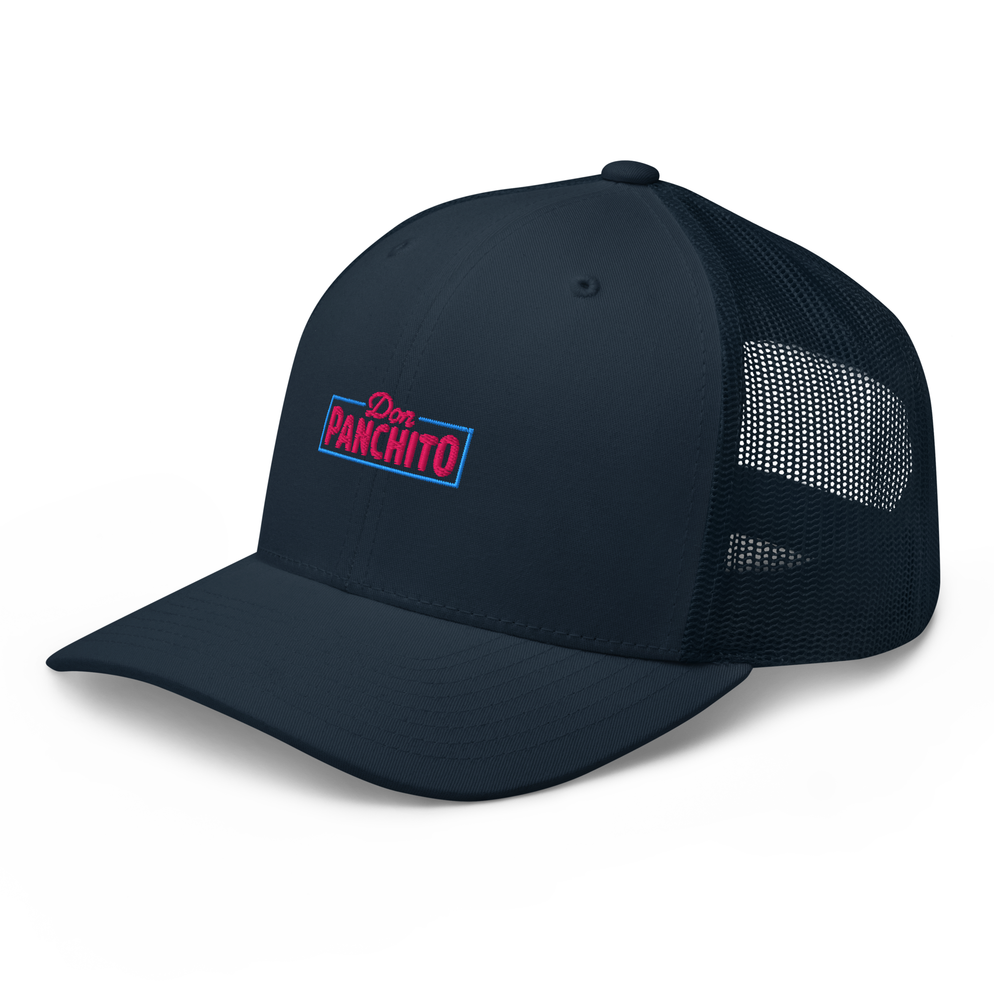 CLASSIC NEON RECTANGLE on trucker hat - Caramel