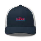 CLASSIC NEON RECTANGLE on trucker hat - Black/White