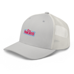 CLASSIC NEON RECTANGLE on trucker hat - Caramel