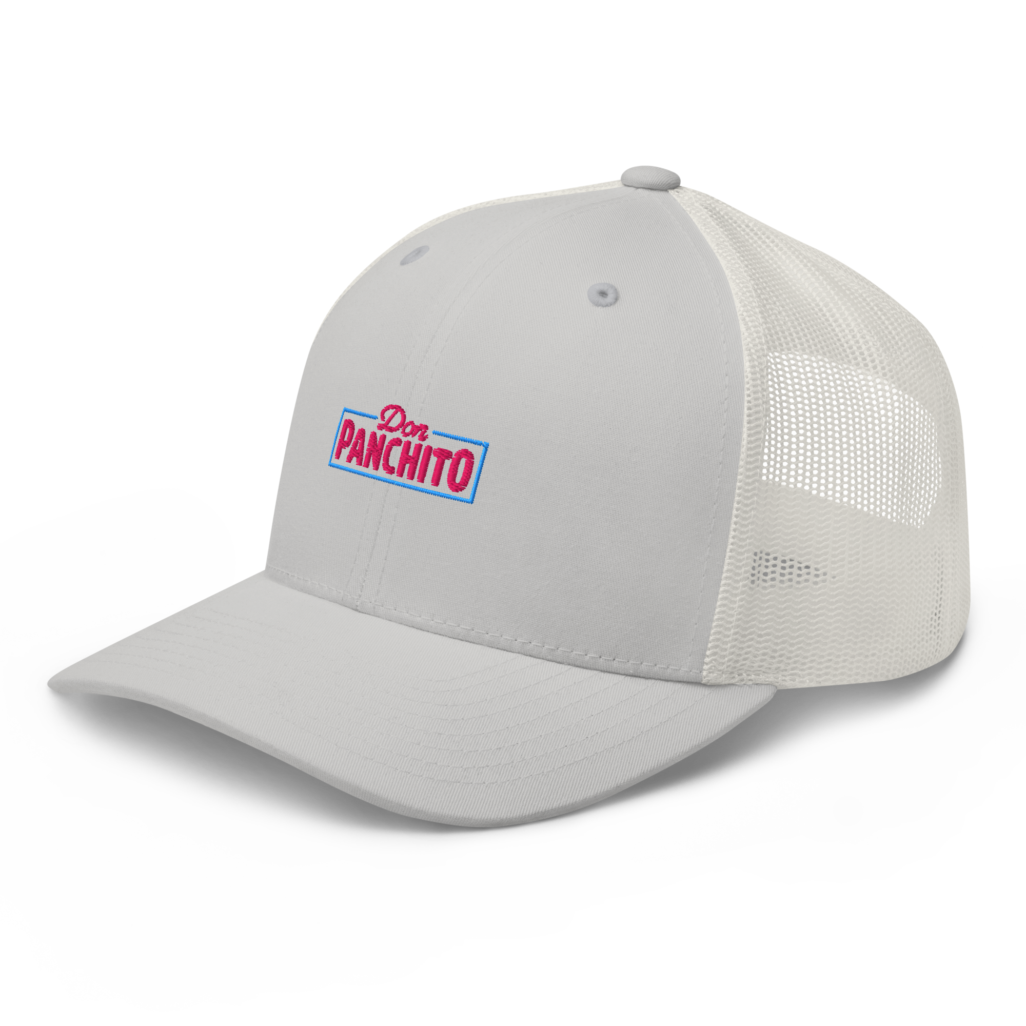 CLASSIC NEON RECTANGLE on trucker hat - Black