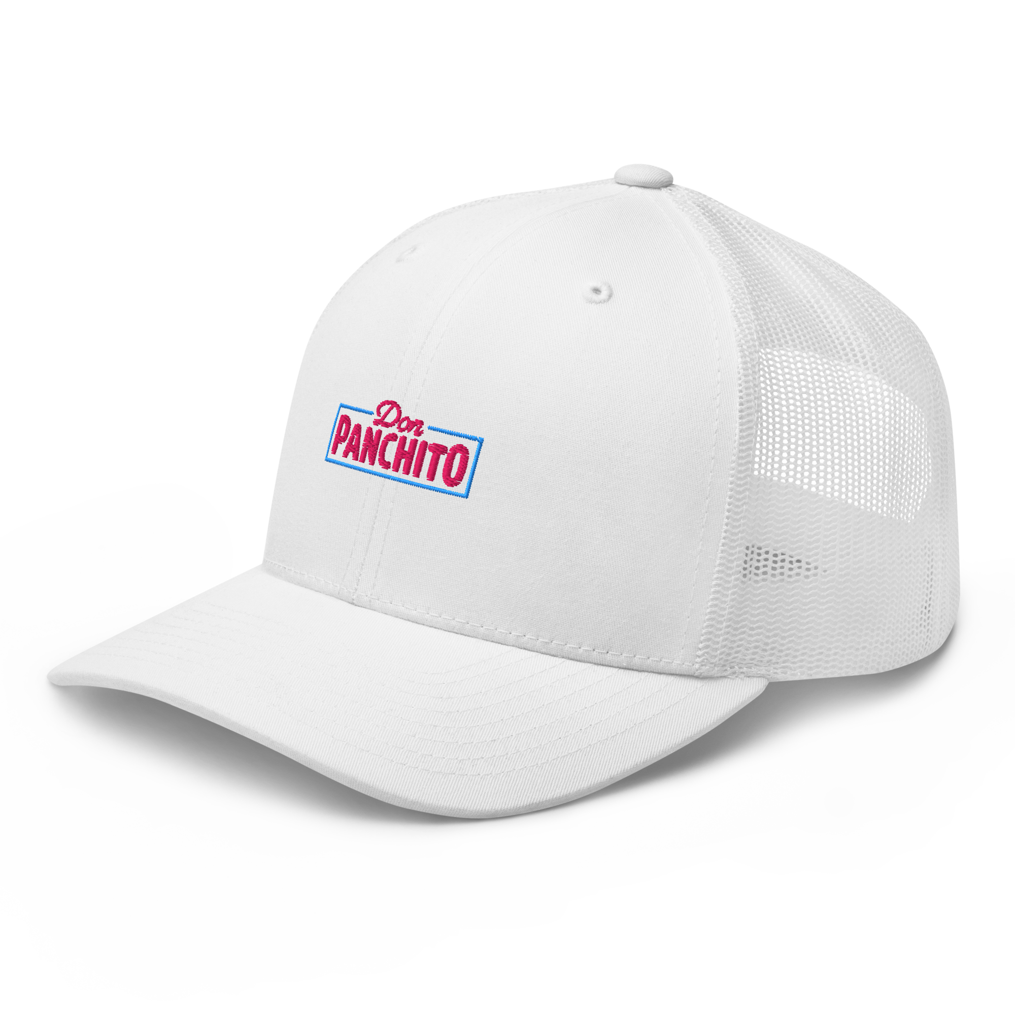 CLASSIC NEON RECTANGLE on trucker hat - Black