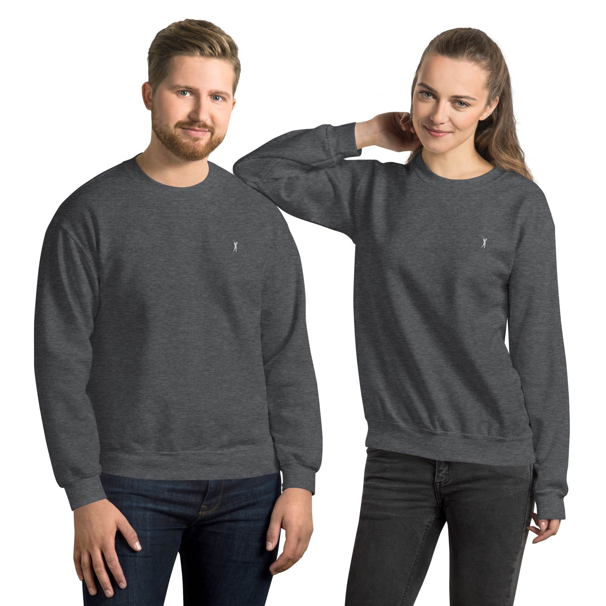 CLASSIC GOLFER on unisex sweatshirt - Neon Pink