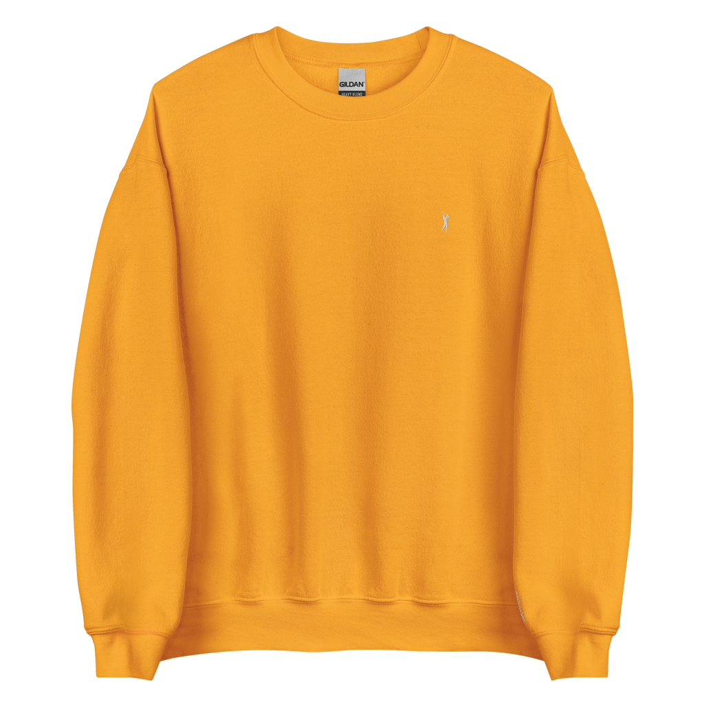 CLASSIC GOLFER on unisex sweatshirt - Orange