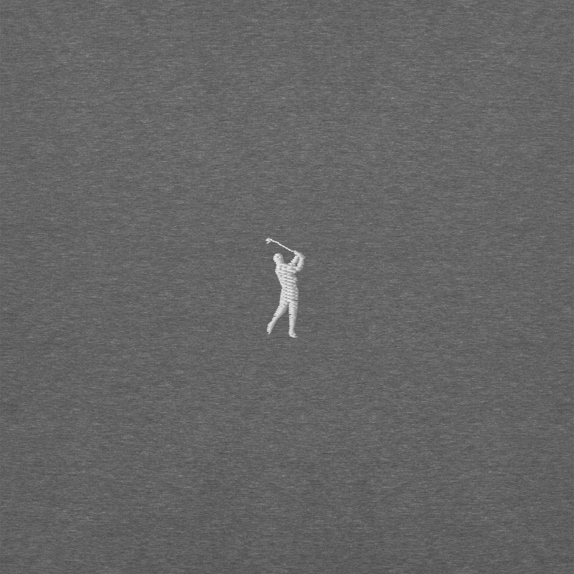 CLASSIC GOLFER on unisex sweatshirt - Charcoal