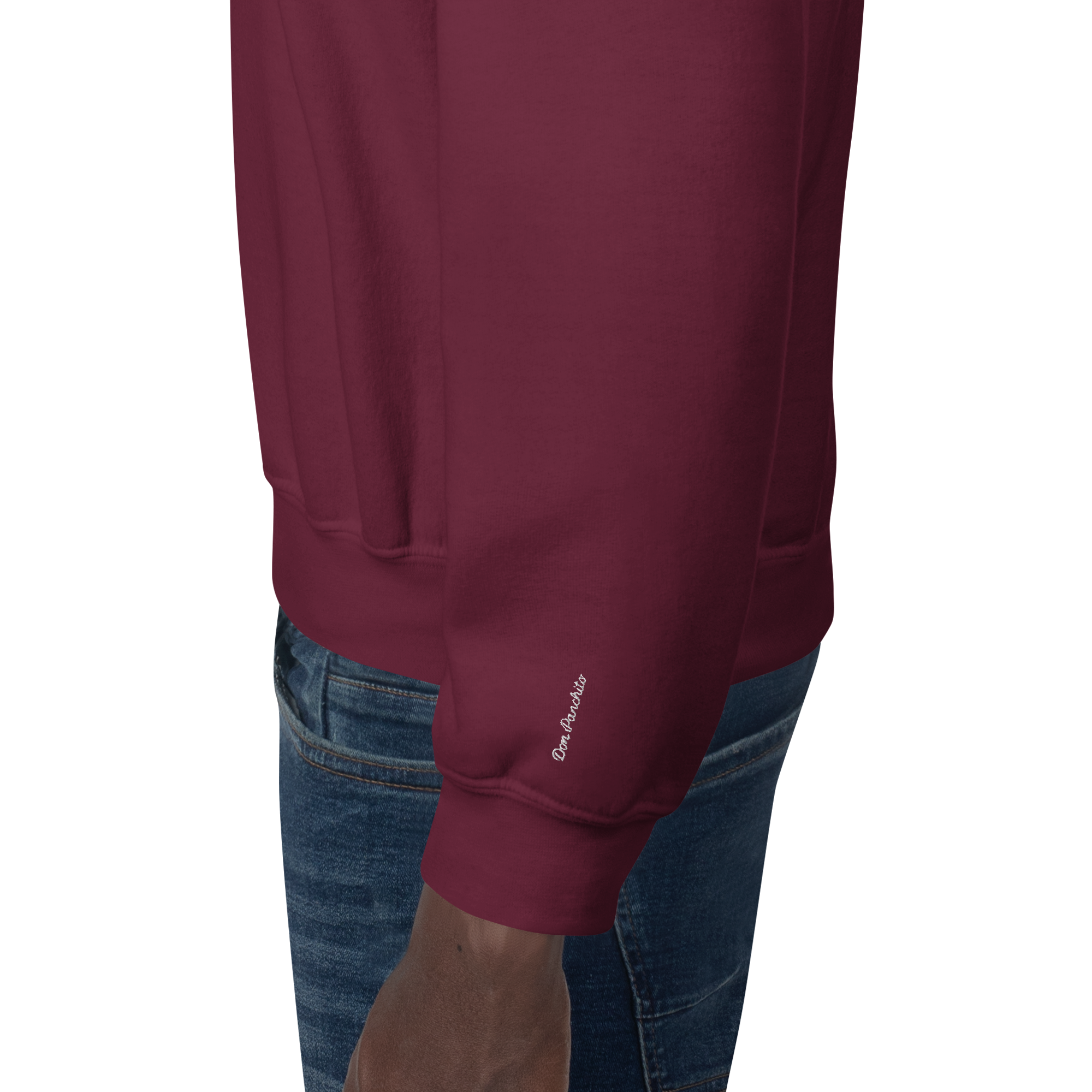 CLASSIC GOLFER on unisex sweatshirt - Maroon
