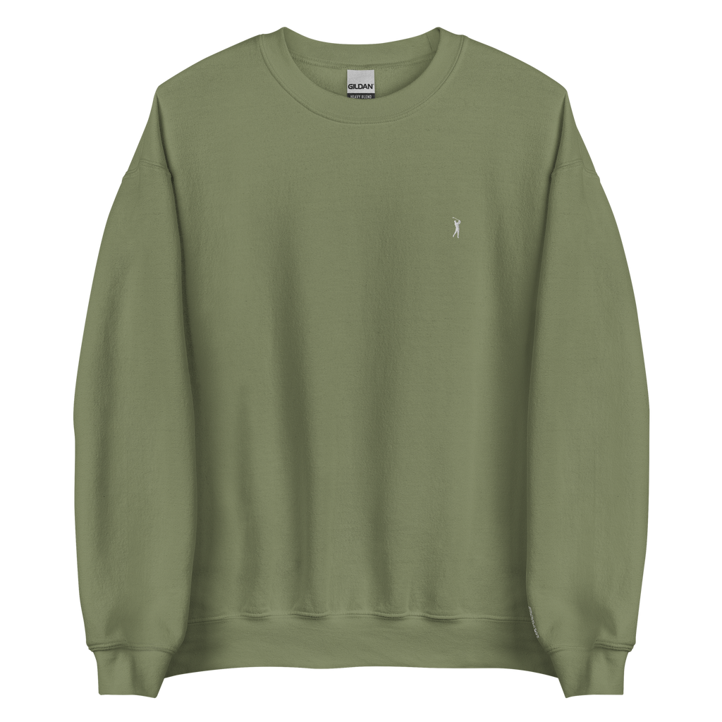 CLASSIC GOLFER on unisex sweatshirt - Heather Deep Royal Blue