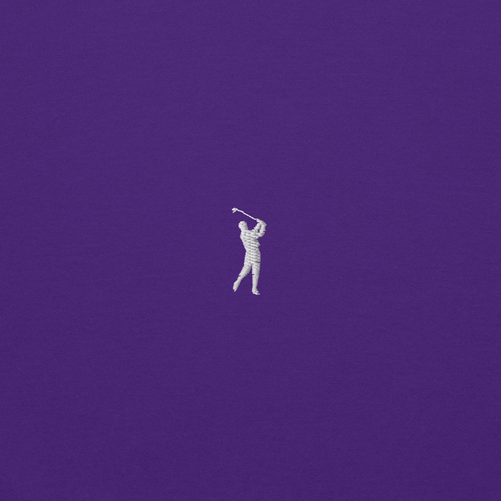 CLASSIC GOLFER on unisex sweatshirt - Purple