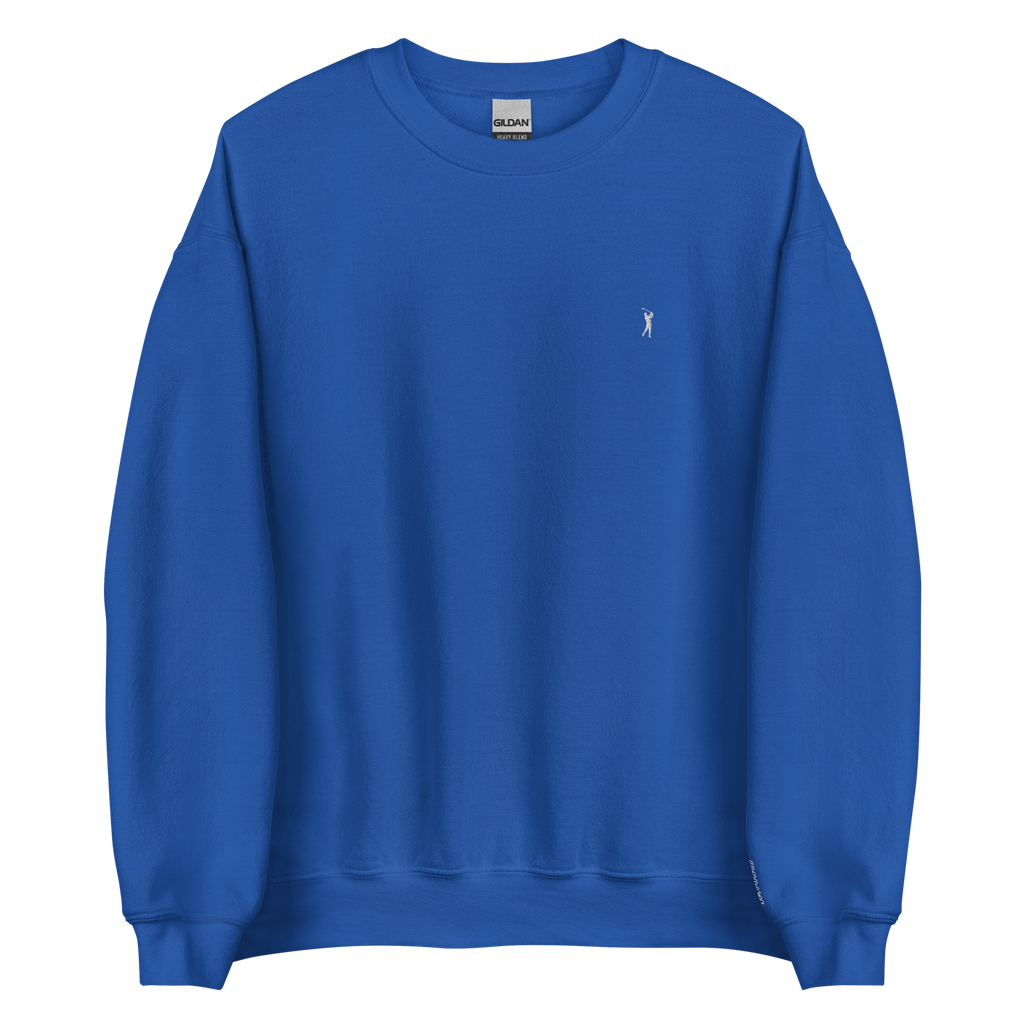CLASSIC GOLFER on unisex sweatshirt - Dark Chocolate